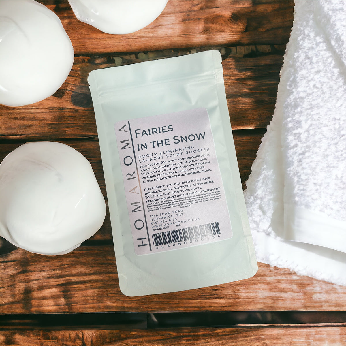 Fairies in the Snow Odour Eliminating Laundry Scent Booster – Homaroma