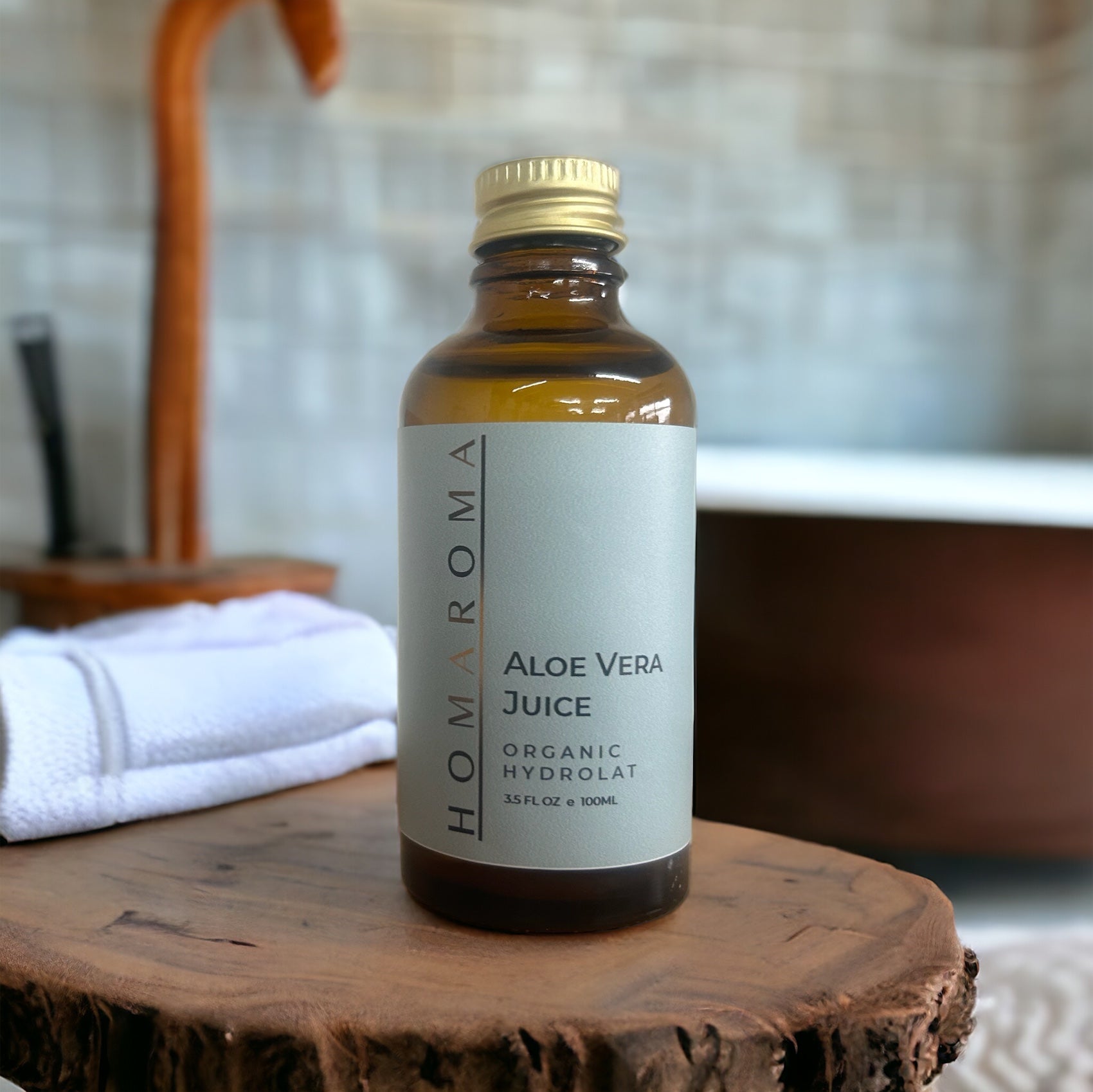 Homaroma Aloe Vera Juice Floral Water Organic Hydrolat Floral Water
