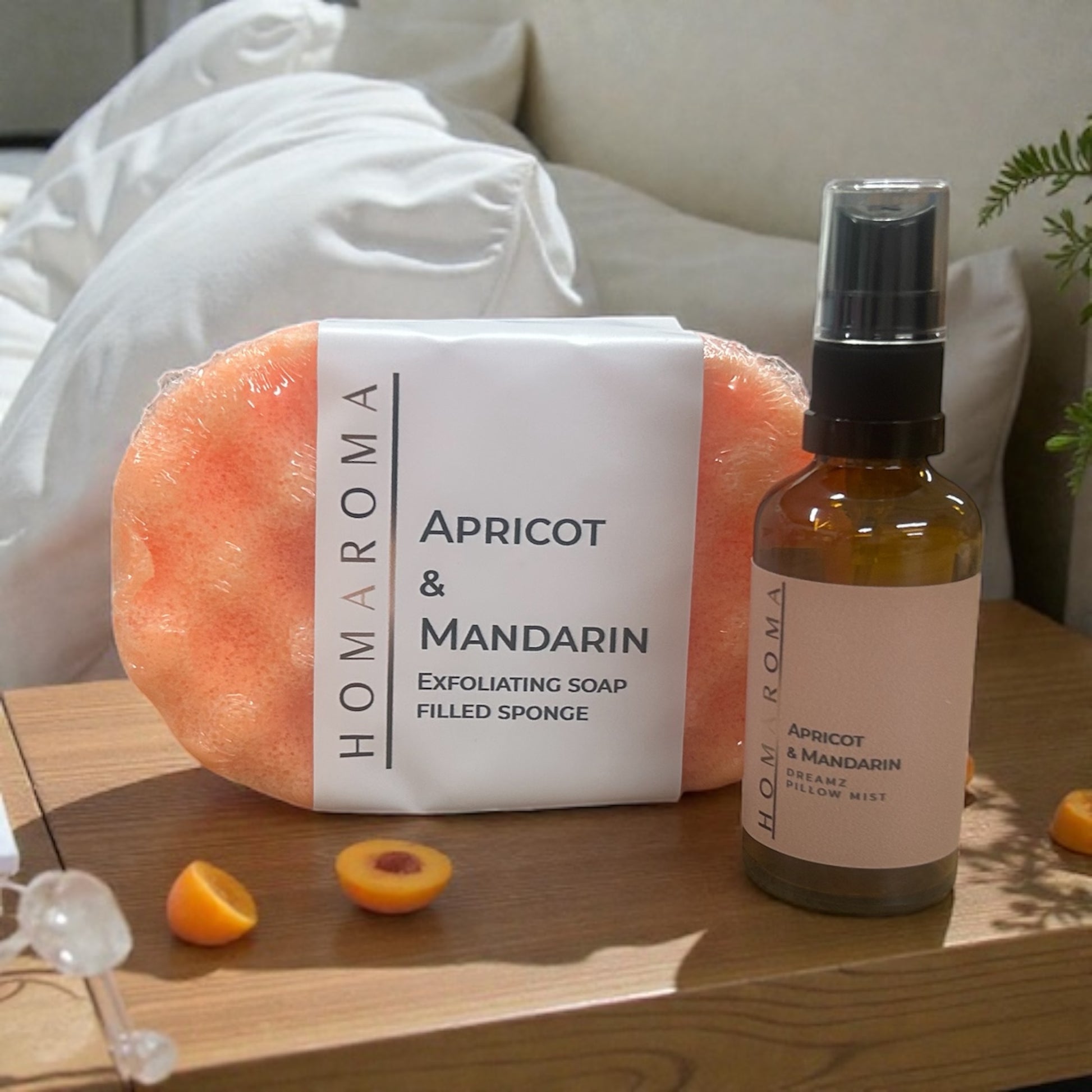 Apricot & Mandarin Pillow Ritual Set