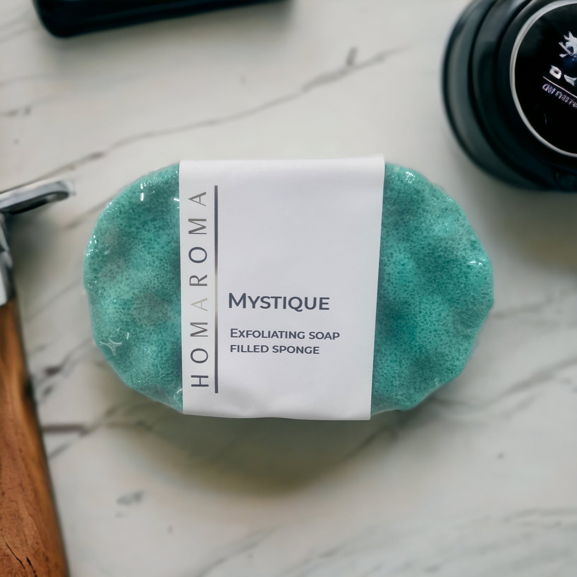 Exfoliating Soap Sponge - Mystique