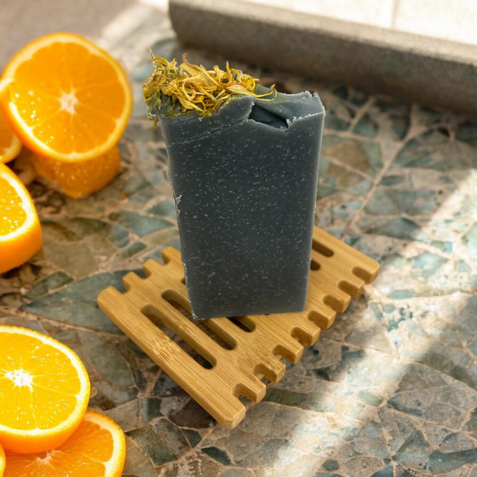Orange & Charcoal Cleansing Bar
