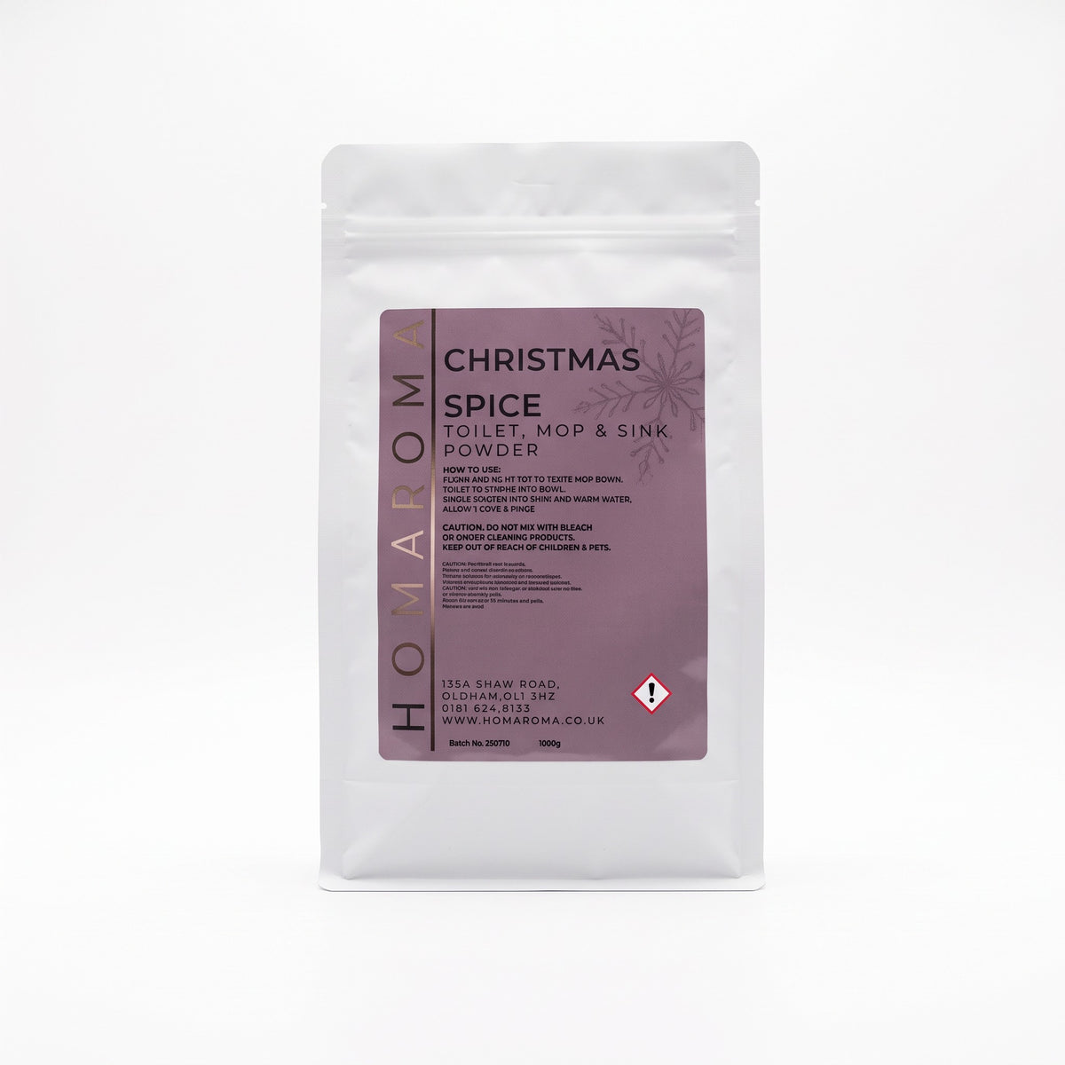 Christmas Spice Foam & Fizz Mop Powder