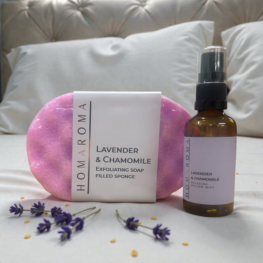 Lavender & Chamomile Pillow Ritual Trio