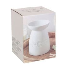 Load image into Gallery viewer, Casa Aromatica White Ceramic Seven Chakra Burner