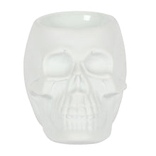 Load image into Gallery viewer, Casa Aromatica White Skull Burner